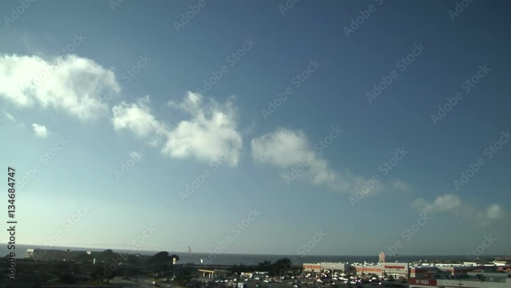 Stratus Clouds in California Marine Layer Move Onshore Stratus Clouds in California Marine Layer Move Onshore