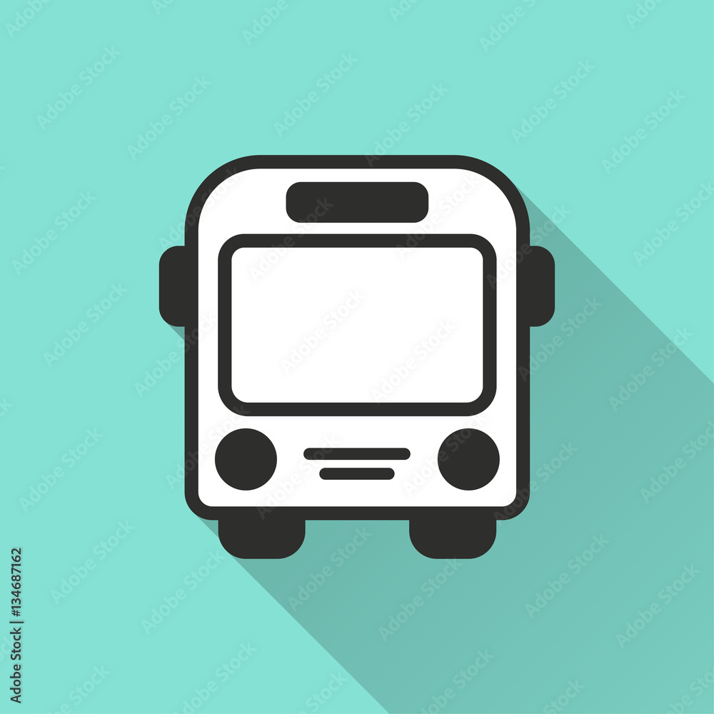 Bus - vector icon. Bus - vector icon.