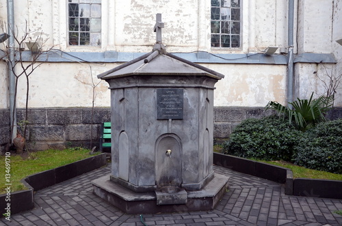  Holy spring at the church of the Holy Apostle and Evangelist John the Theologian, Tbilisi, Georgia