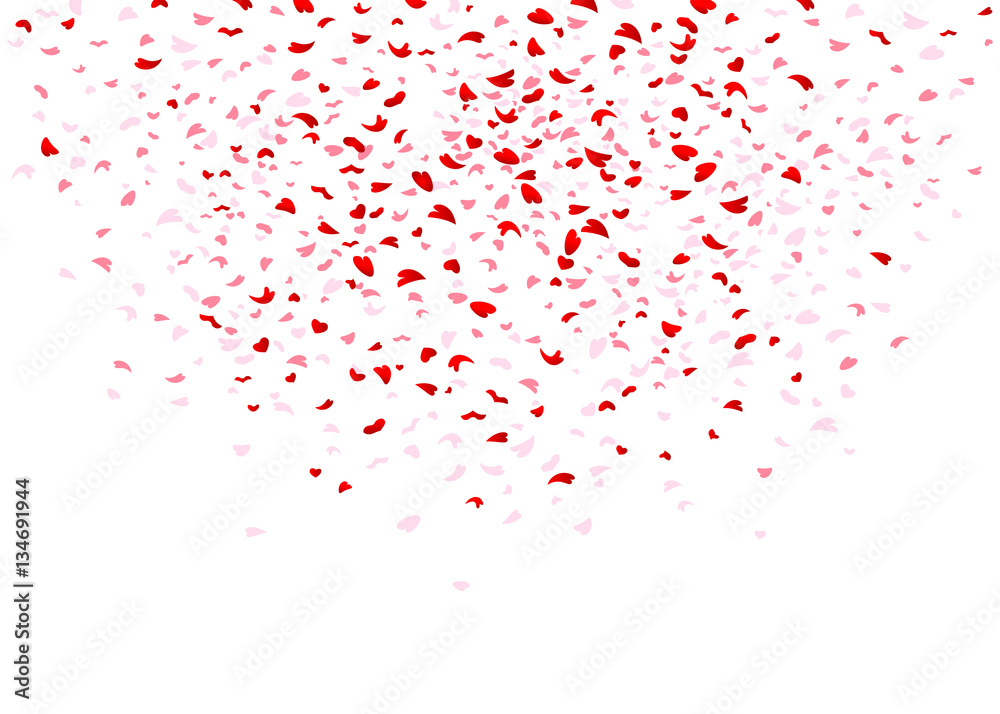 Red hearts background, Background of red and pink hearts. Red hearts background, Background of red and pink hearts.
