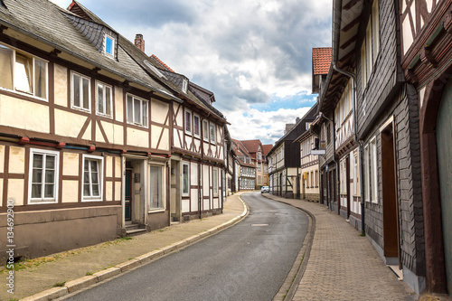 Historical street in Goslar, Germany © Sergii Figurnyi