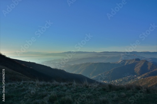 View on top of Monte Fasce