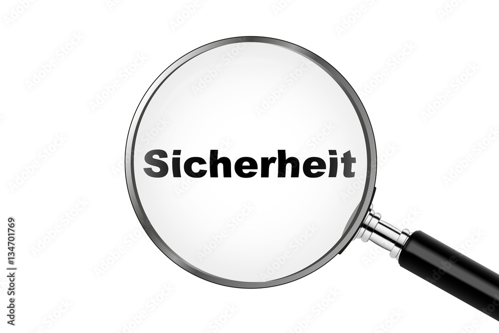 Lupe - Sicherheit Lupe - Sicherheit