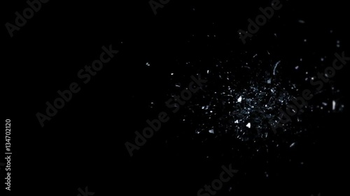 Shattering Glass In Slow Motion