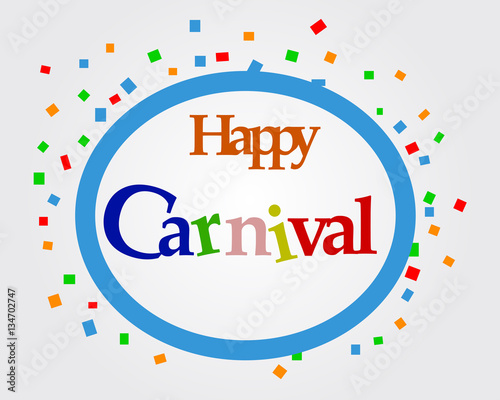 logo per festa di carnevale