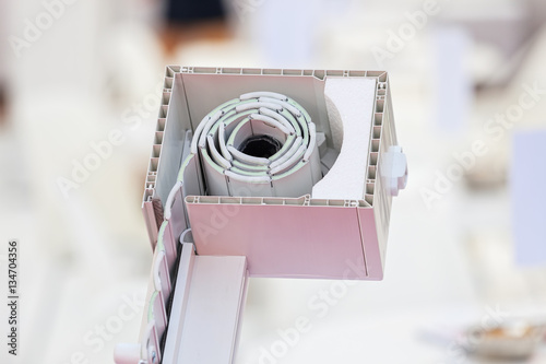 Obraz na płótnie mechanism for Blinds w salonie