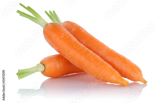 Karotten Möhren Karotte Möhre frisch Gemüse Freisteller freig