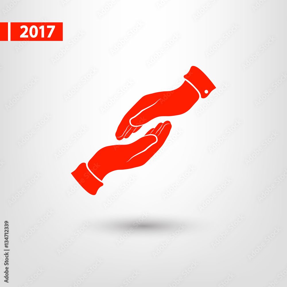 Help icon, vector illustration. Flat design style Help icon, vector illustration. Flat design style