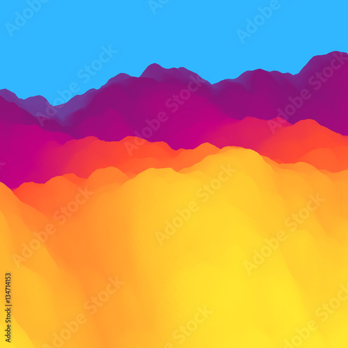 Colorful Abstract Background. Multicolor Design Template. © Login
