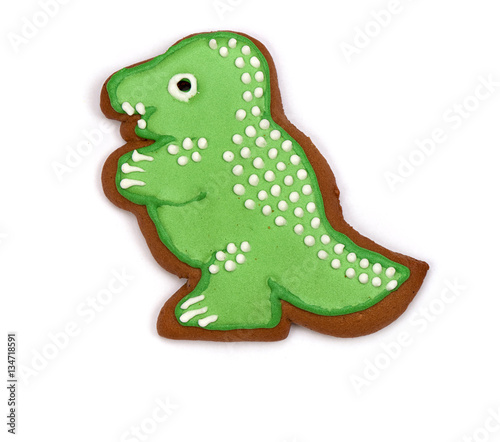 Gingerbread Dinosaur