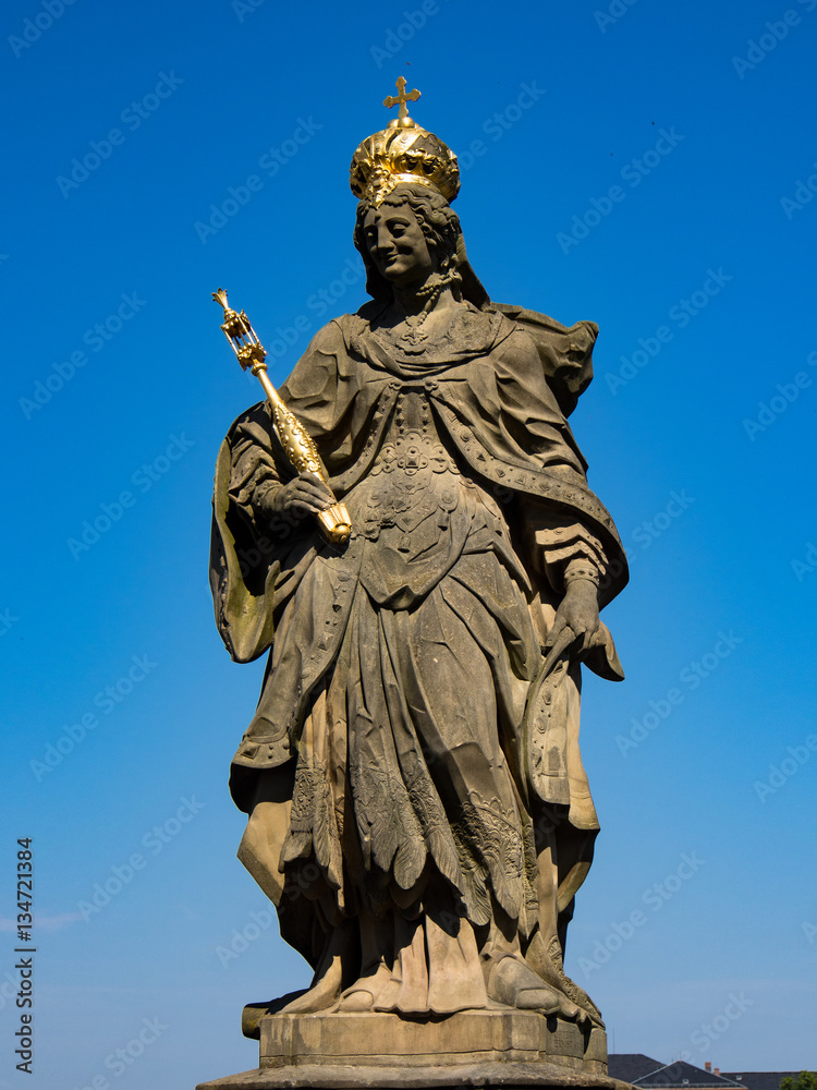 Statue von Kunigunde von Luxemburg in Bamberg