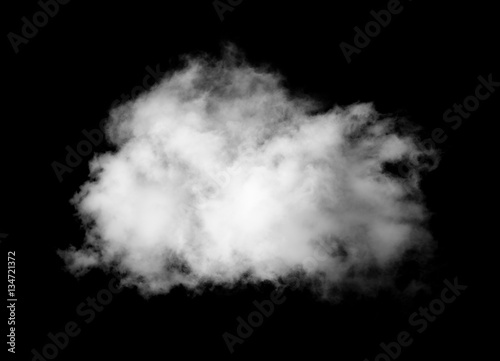 clouds on black background