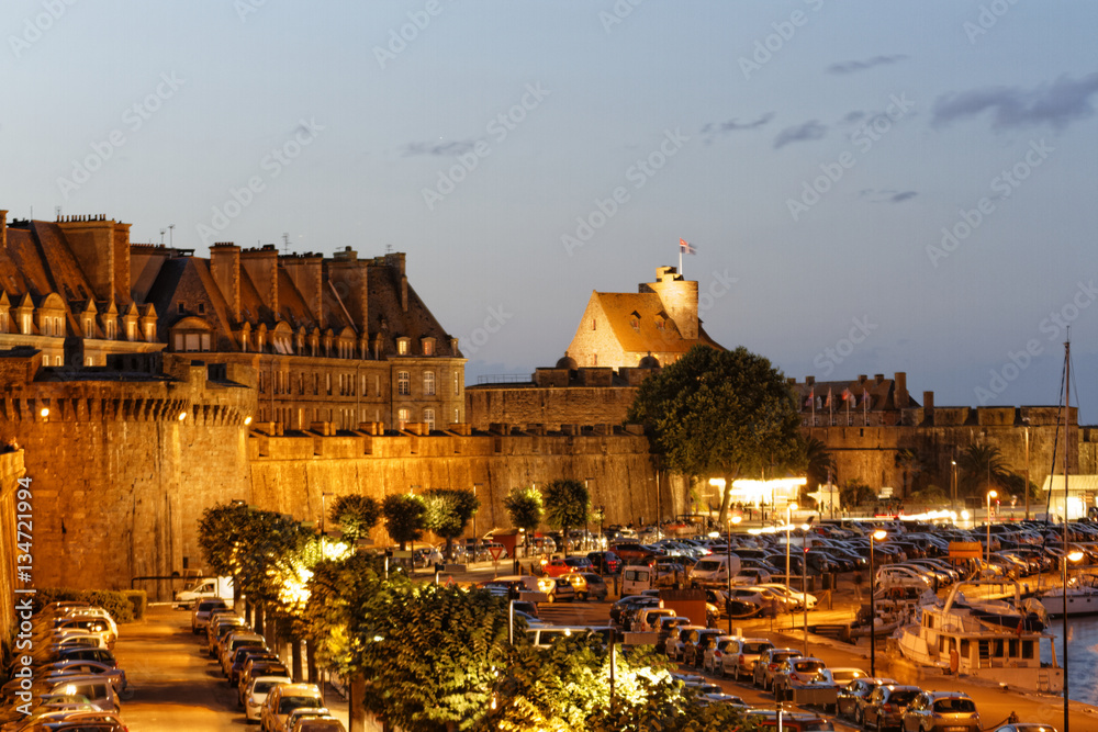 Obraz premium Saint-Malo, Bretagne, France