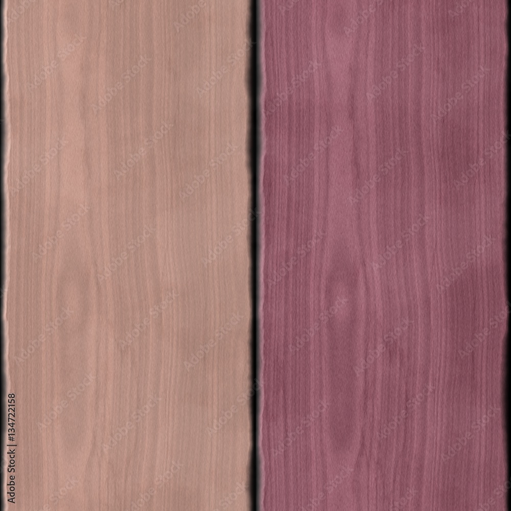 Fototapeta premium Two wooden wide log wood texture background