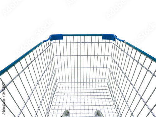 shopping cart isolated on white background