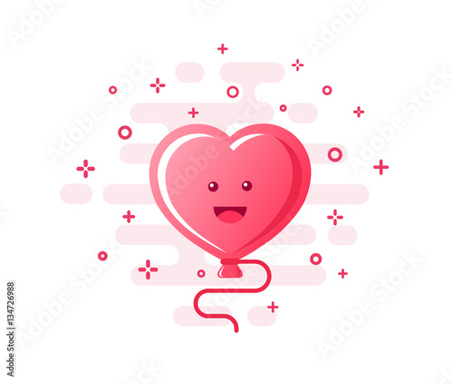 Balloon heart