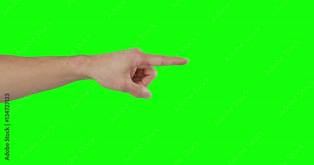 Hand of a man touching digital screen against green background 4k Hand of a man touching digital screen against green background 4k