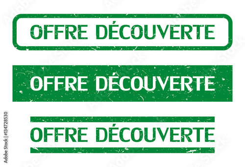 Tampon offre découverte.