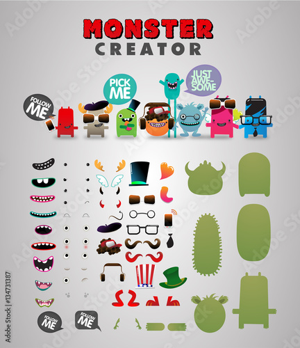 Monster Character Kit