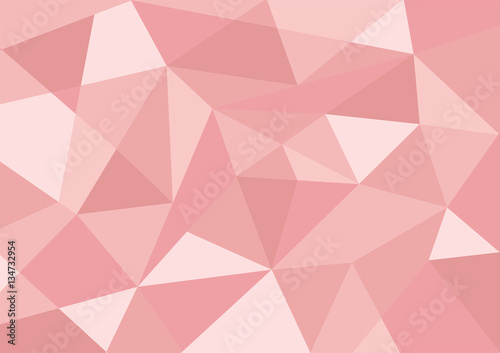 dark pink pastel color polygon background
