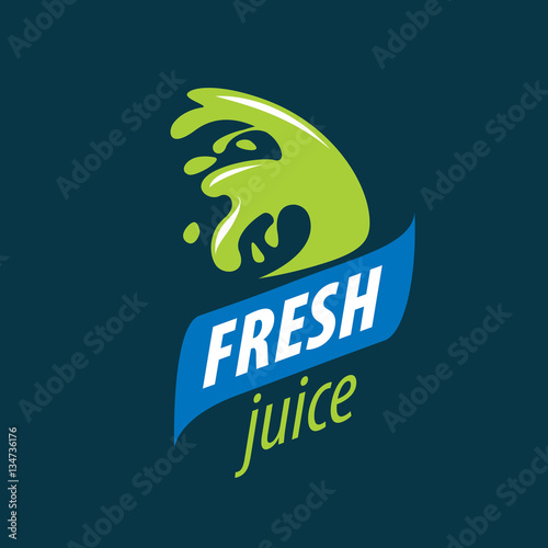 juice splash vector sign
