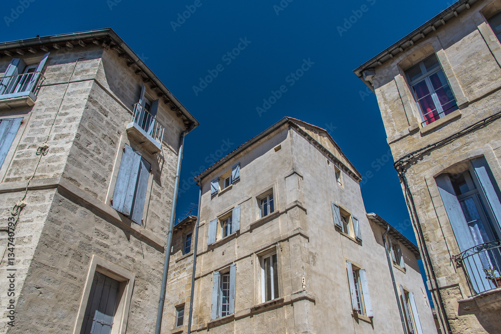 Immeubles anciens du centre historique de Montpellier