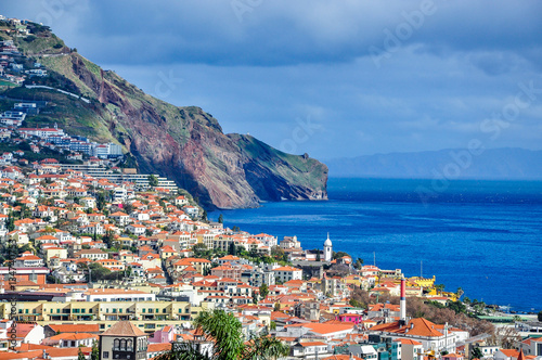 Cityscape of Funchal, Madeira, Portugal 
