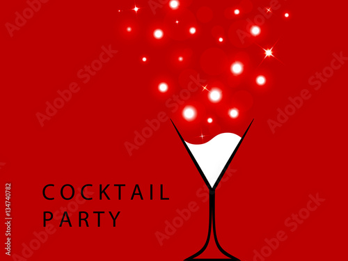 Cocktail Party Vector