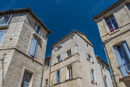 Immeubles anciens du centre historique de Montpellier