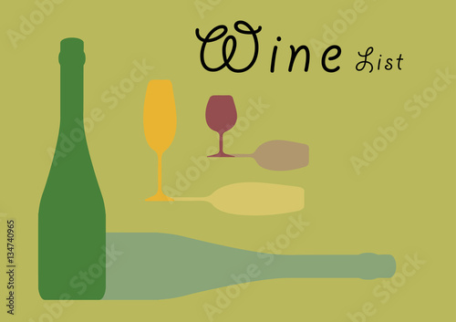 Wine Art Ilustration