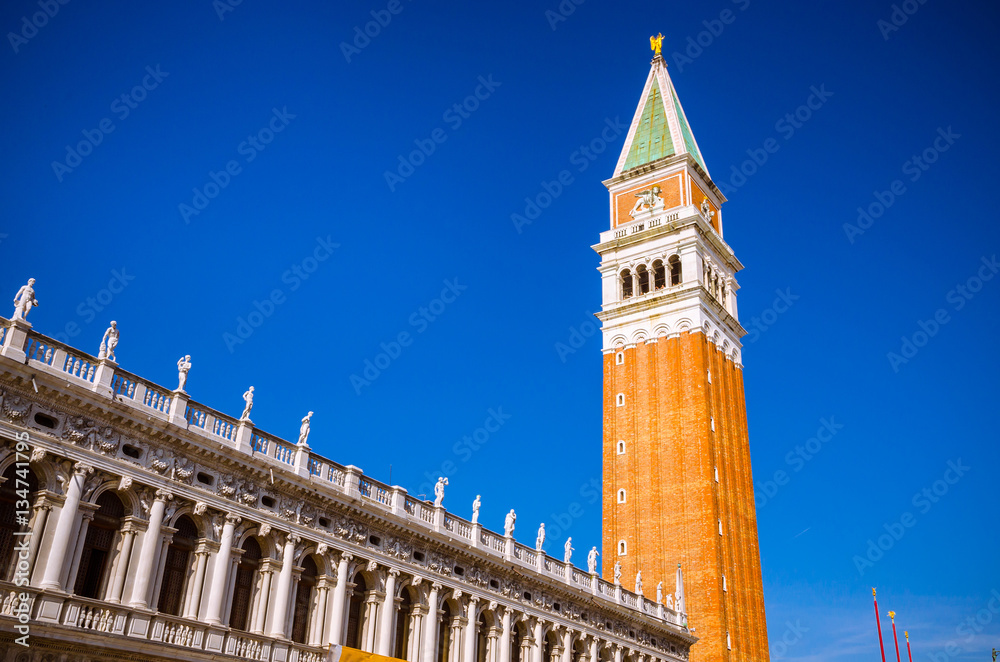 Venice cityscape view on San Marco square, Venice, Veneto, Italy