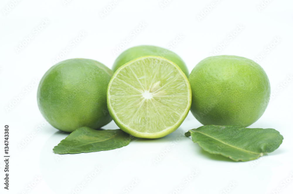 green lemonade isolated on white background green lemonade isolated on white background