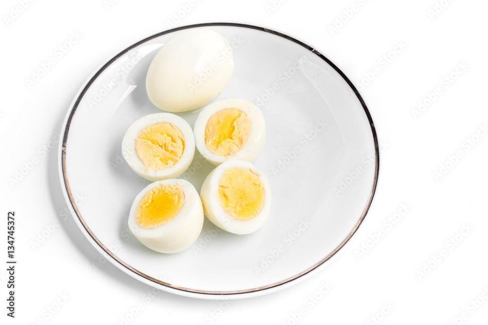 Boiled Egg Sliced Boiled Egg Sliced