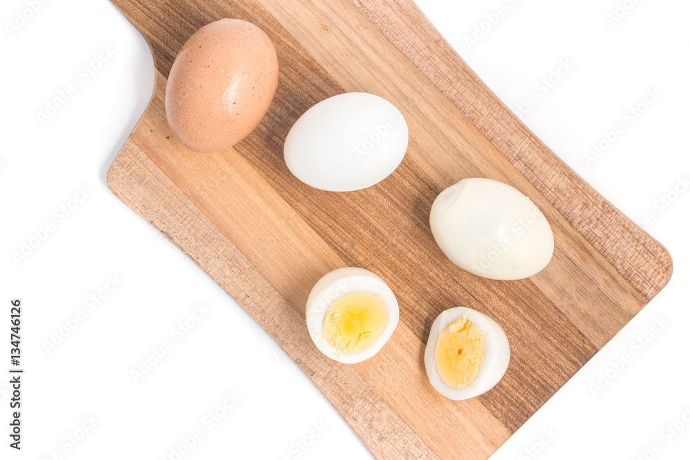 Boiled Egg Sliced Boiled Egg Sliced