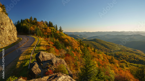 Fotografija Fall on the Blue Ridge Parkway