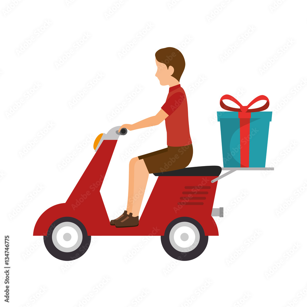 delivery motorcycle service icon vector illustration design delivery motorcycle service icon vector illustration design