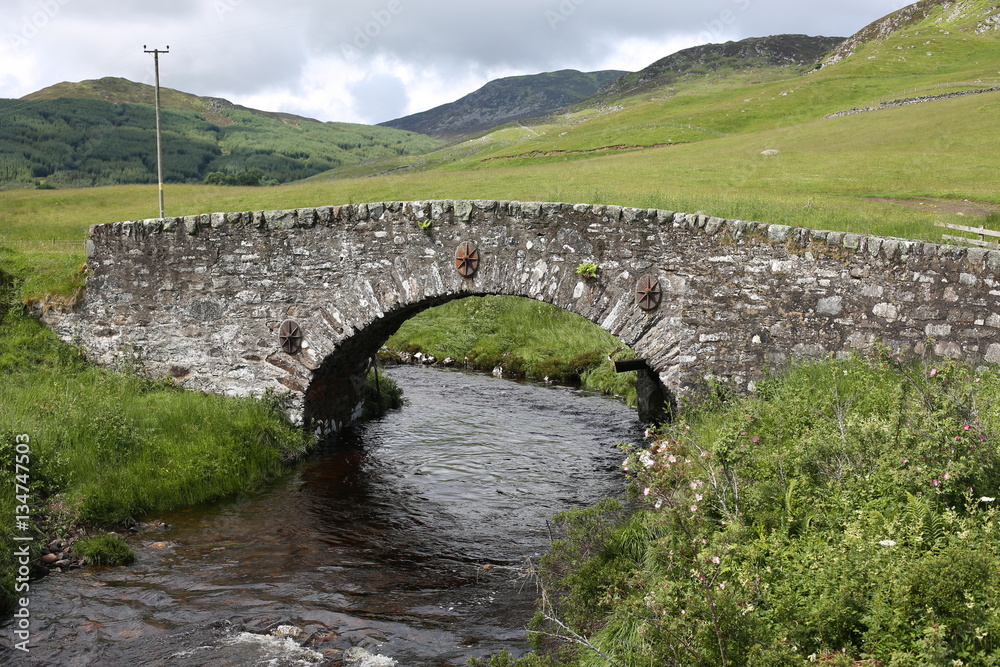 Historic bridge in Scotland