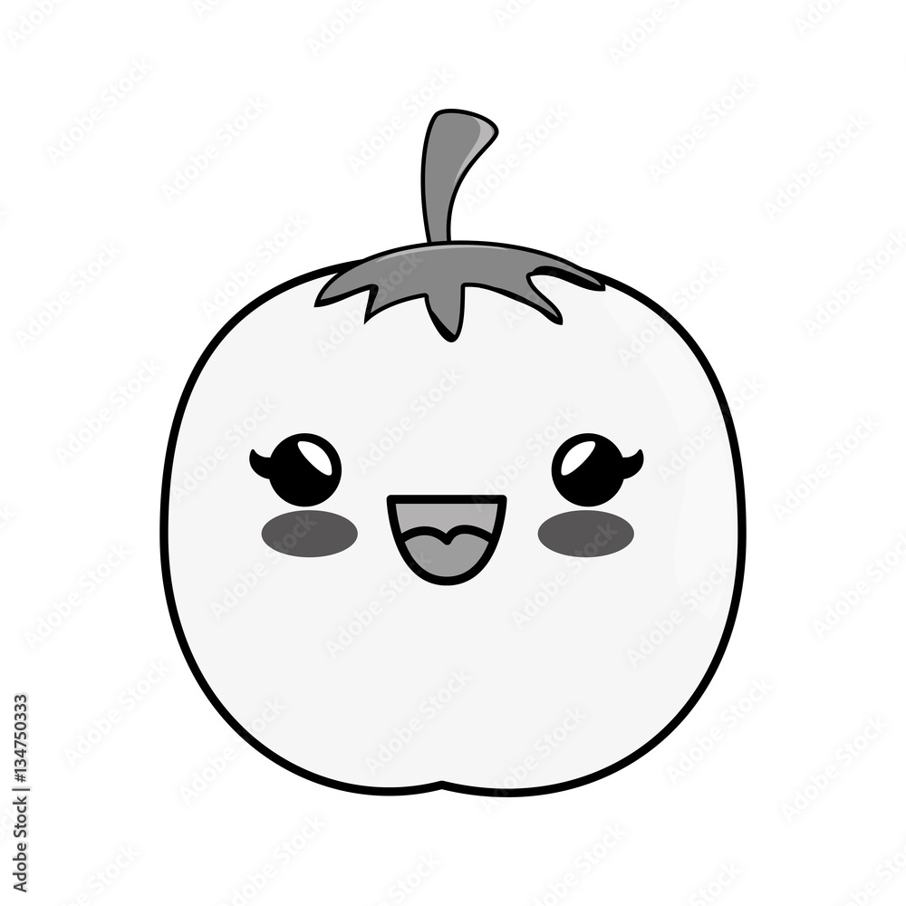 sweet fruit character kawaii style vector illustration design sweet fruit character kawaii style vector illustration design