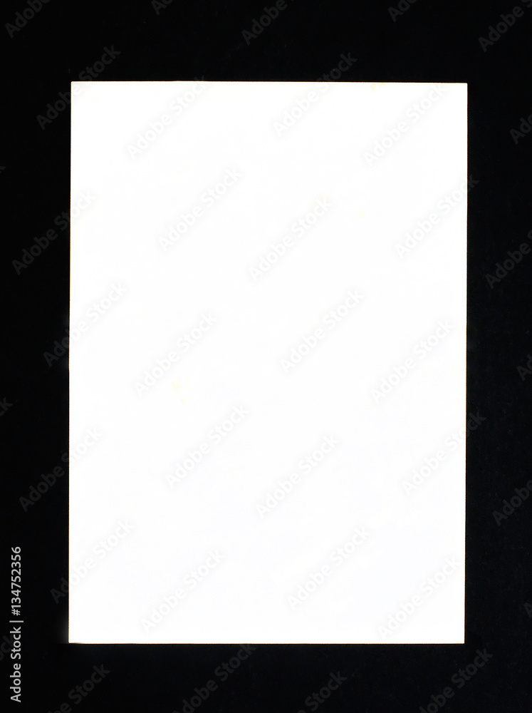 Black paper frame for picture Black paper frame for picture