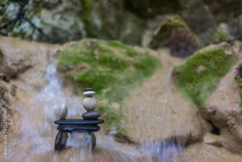 Zenstones at the waterfalls