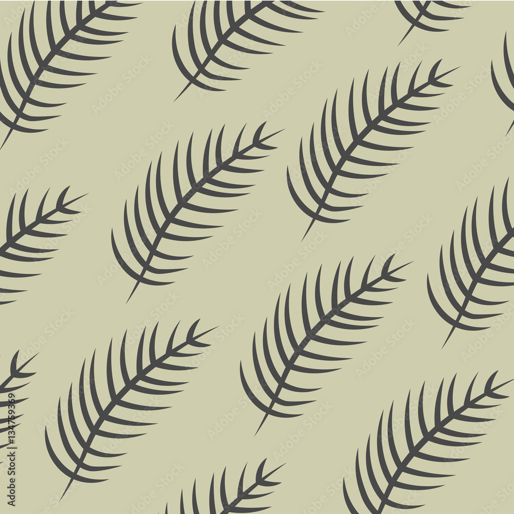Leafy Green Pattern - Abstract Foliage