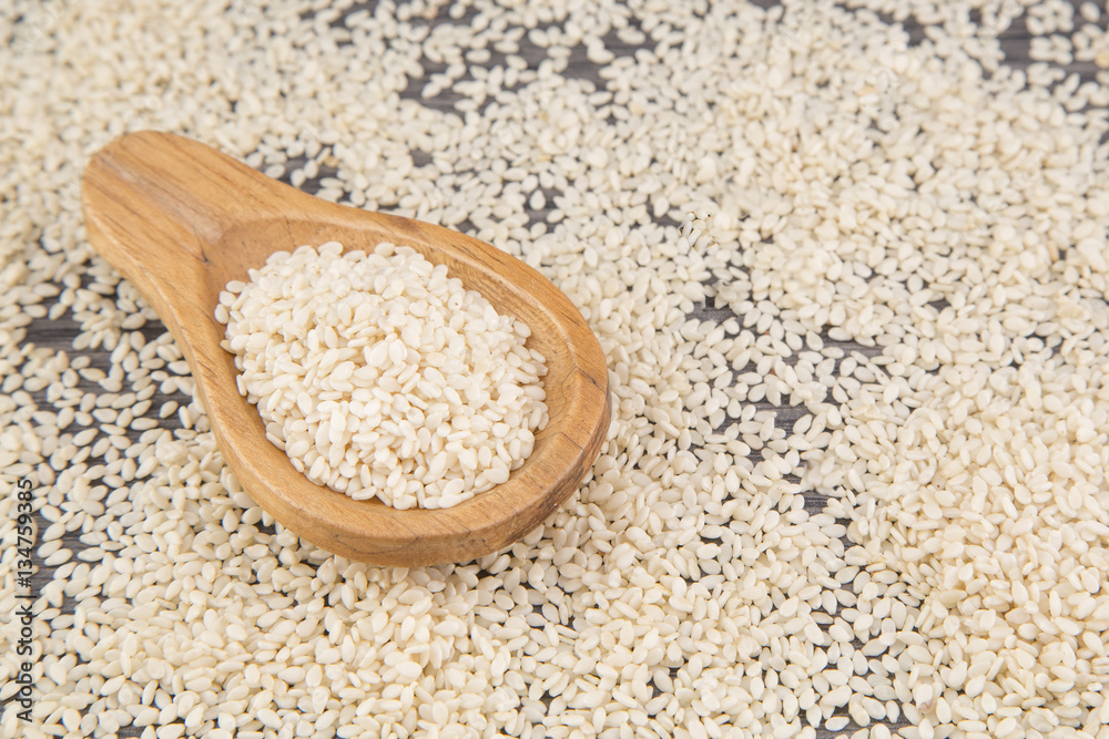 Sesame white seed (Sesamum indicum) Sesame white seed (Sesamum indicum)