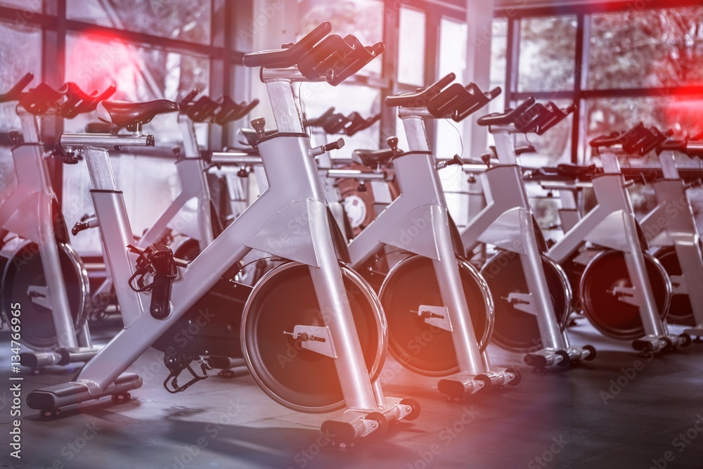 Spin bikes in discount stock