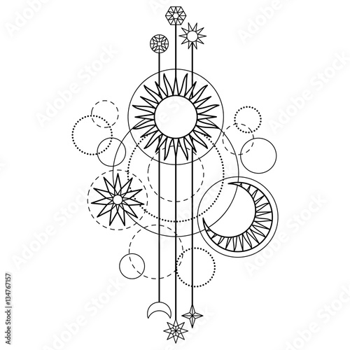 Astrology Modern Symbol