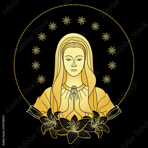Praying Virgin Mary
