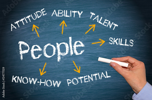 People - Human Resources and Talent Management Concept