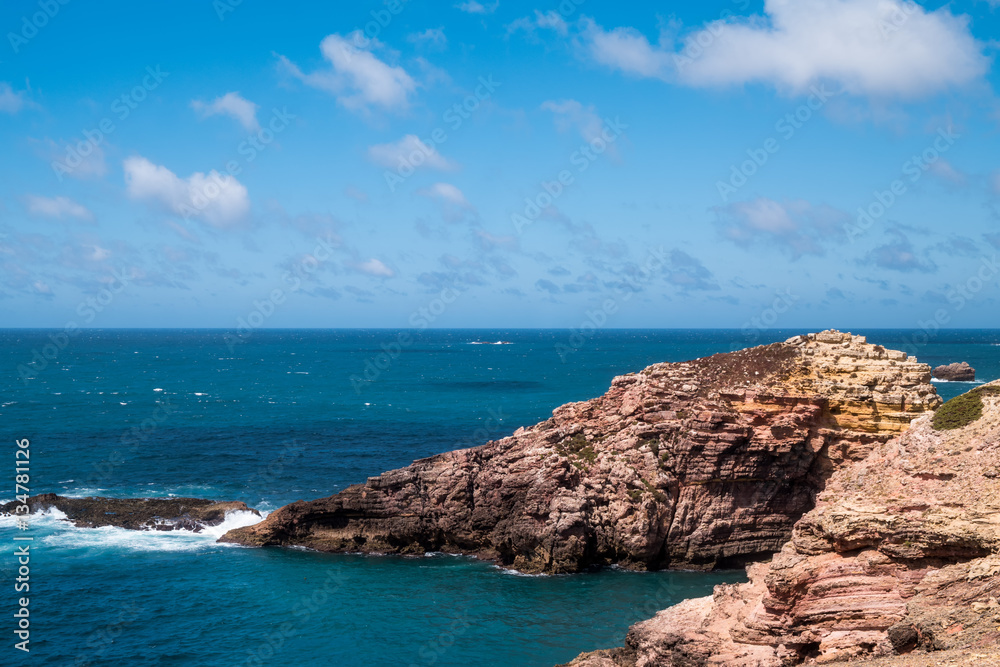 Portugal - Cliffs and Atlantic ocean