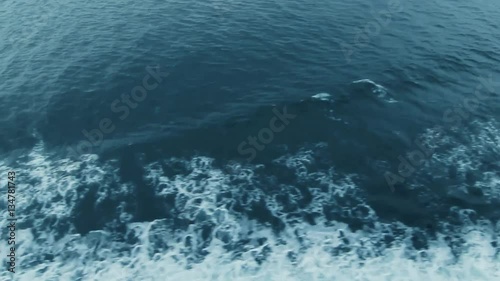 Ocean Water Tides from Ferry Boat Ride