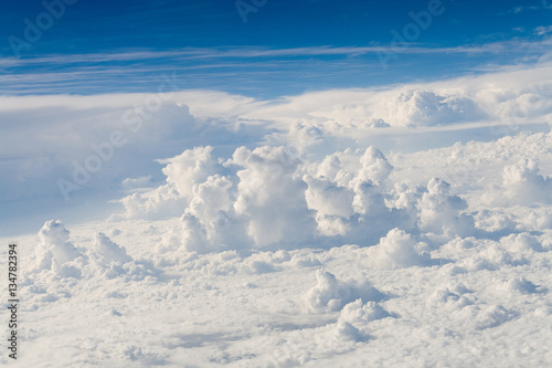 Clouds seen from an airplane © Laurens