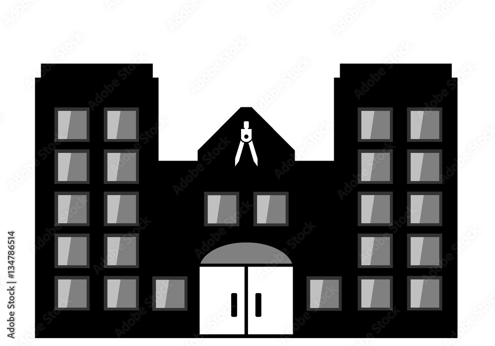 Naklejka premium Ecole